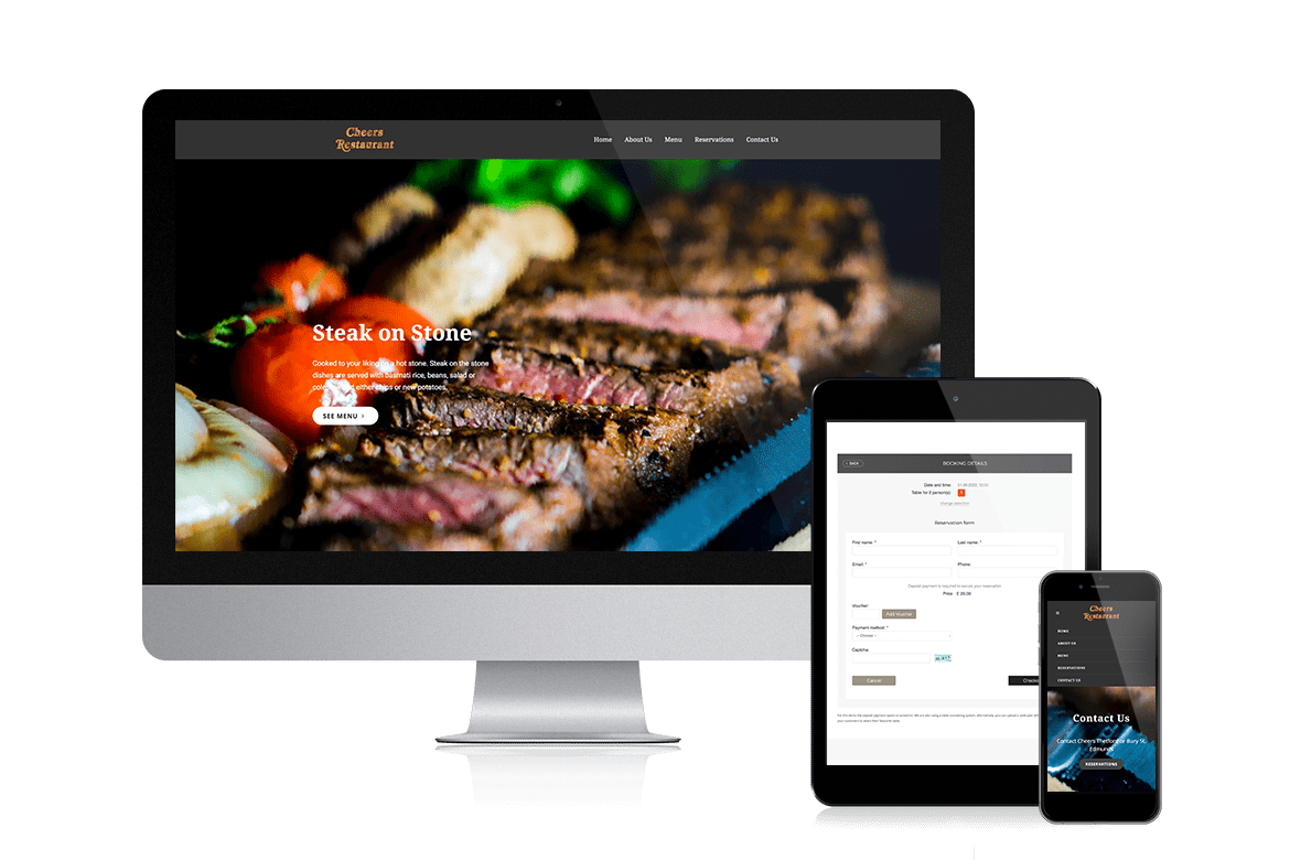 Sites web de réservation de restaurants